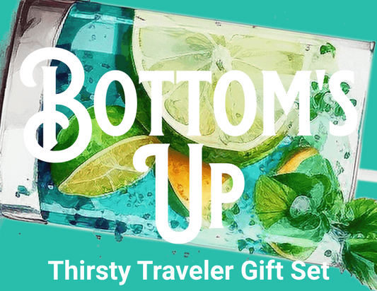 Bottom's Up Thirsty Traveler Gift Set